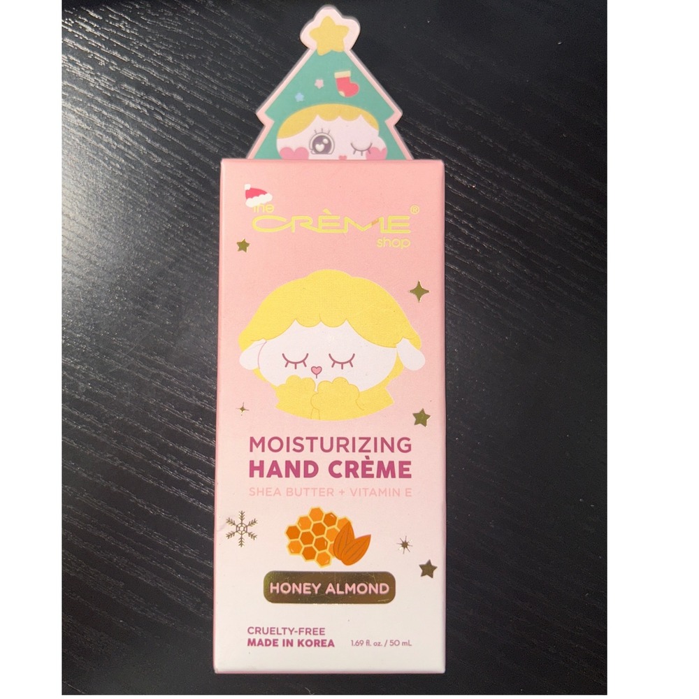 The Crème Shop Honey Almond Moisturizing Hand Crème Shea Butter Vitamin E